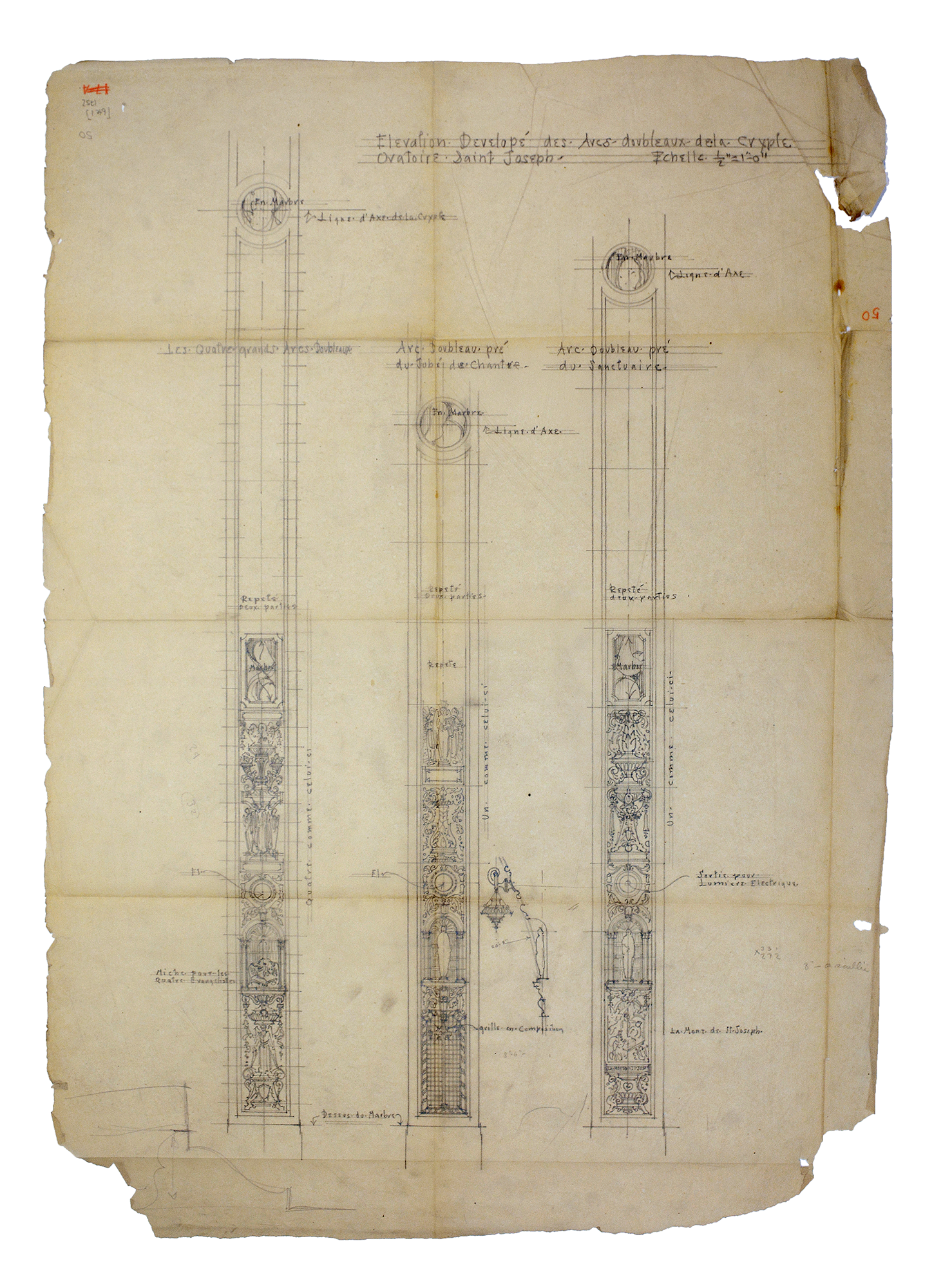 La basilique imaginaire - La crypte - document no 1752