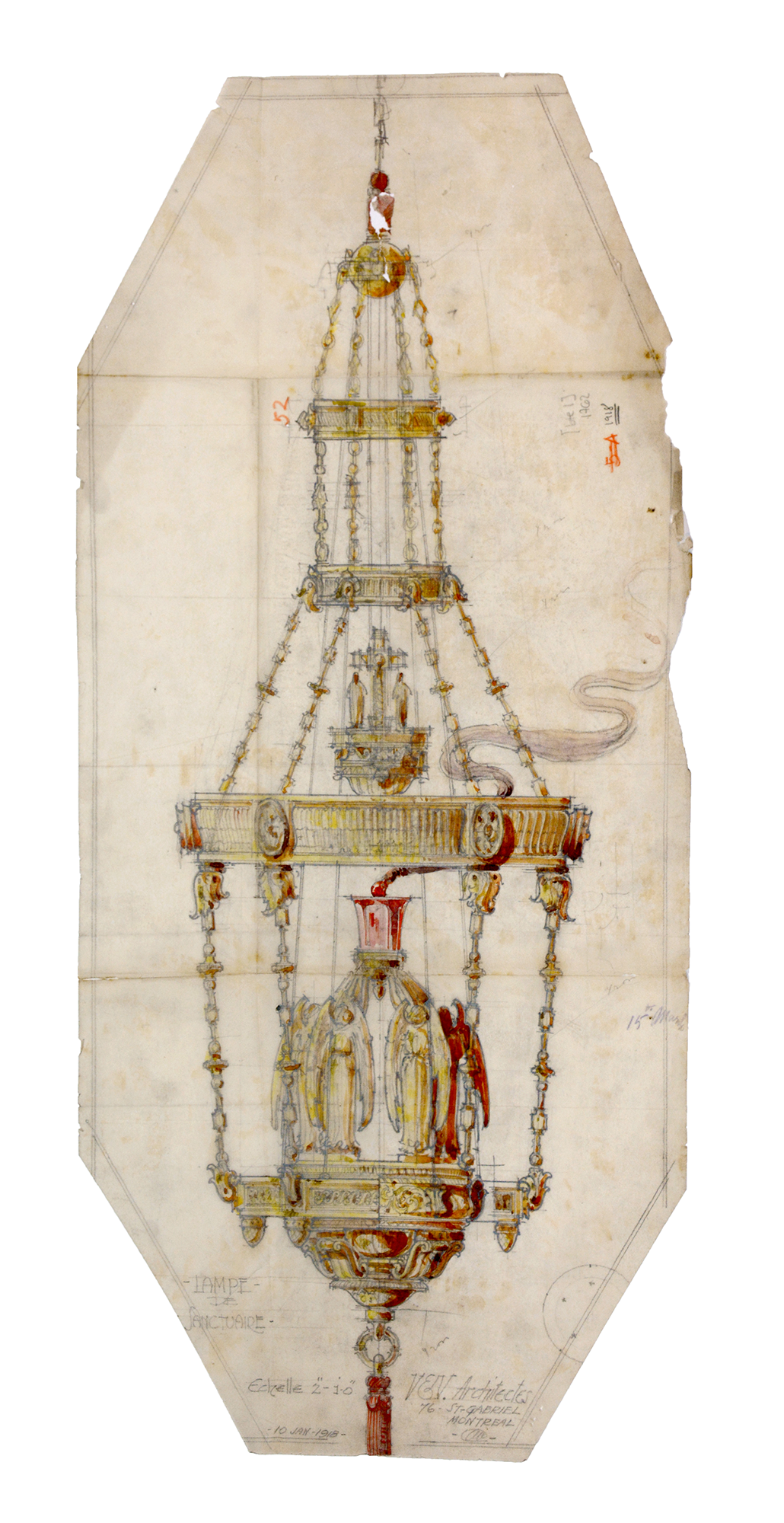La basilique imaginaire - La crypte - document no 1762
